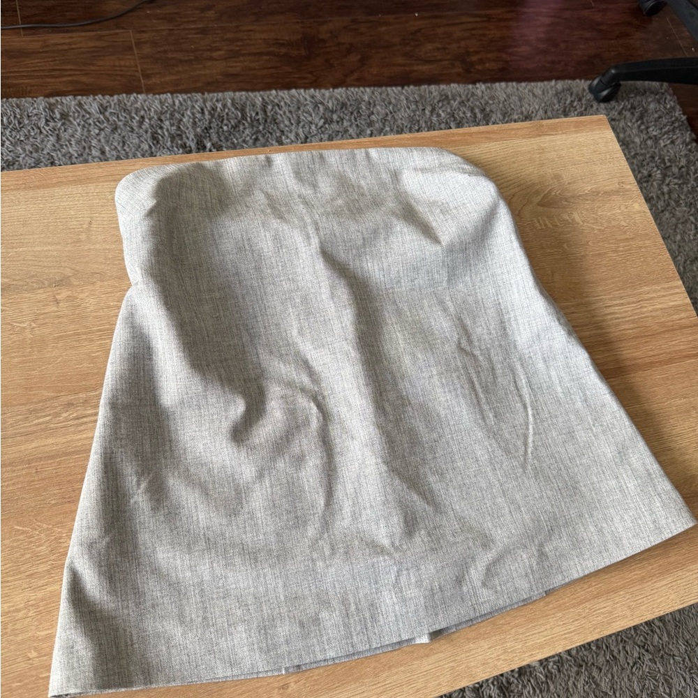 abercrombie tailored strapless top